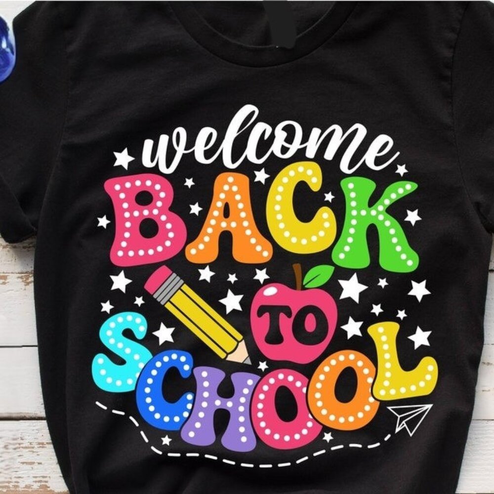 Welcome Back To School Tee, 1st Day Of School Shirt, Back To School Shirt